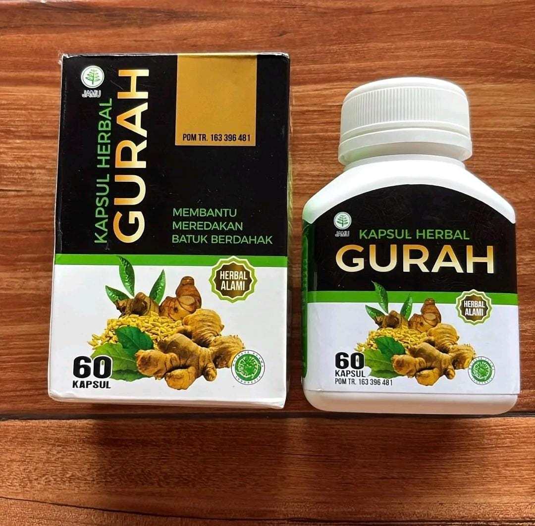 Kapsul Herbal Gurah
